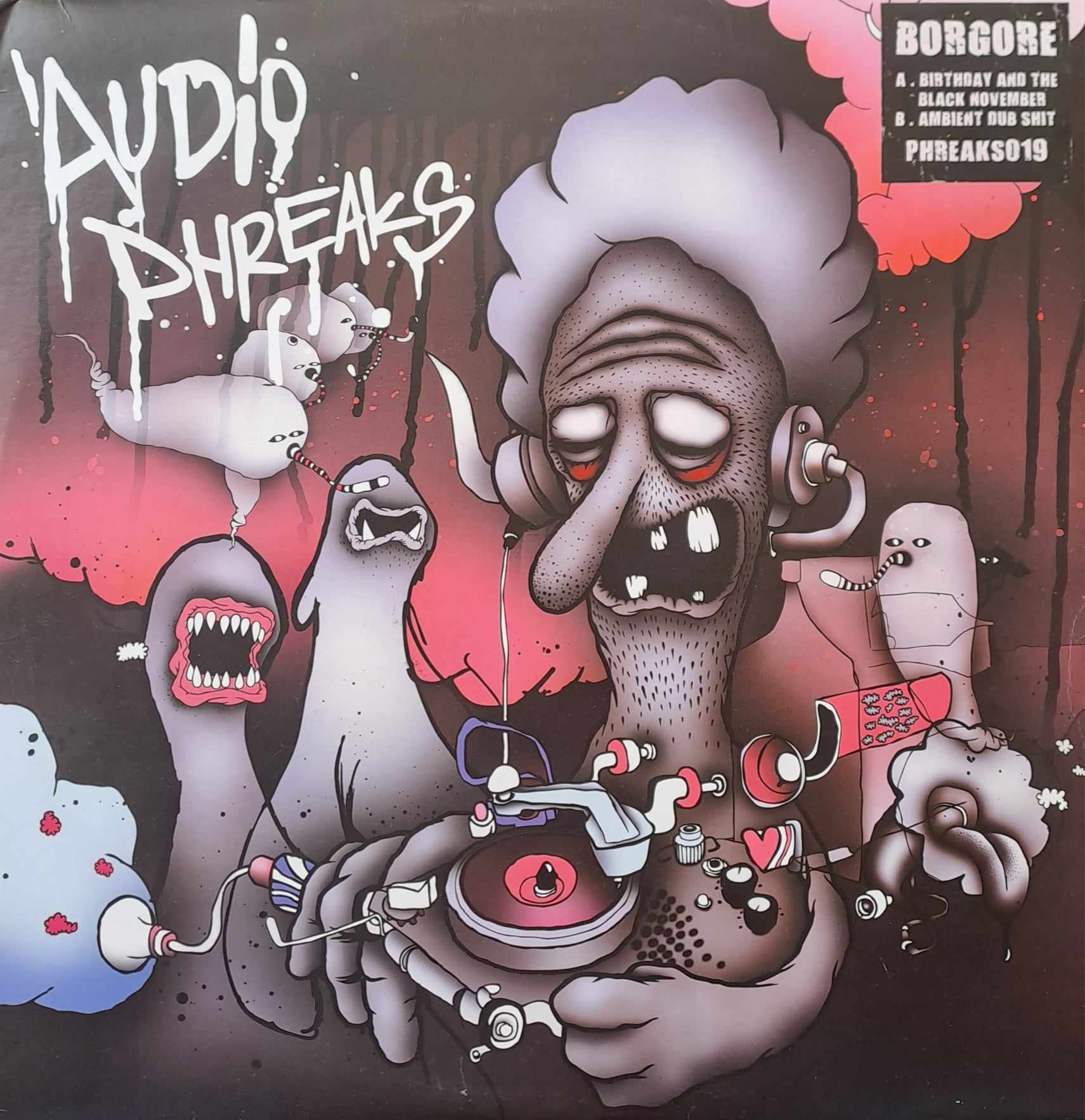 Audio Freaks 019 - vinyle dubstep